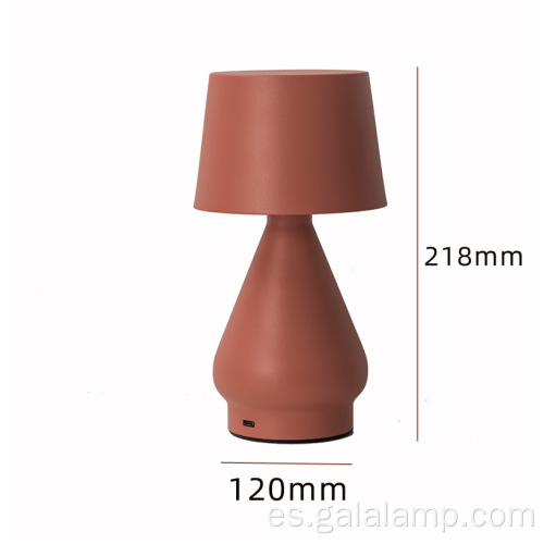 Lámpara de escritorio inalámbrica de carga USB para lámpara creativa